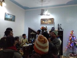 Door-to-Door Carol Singing #02